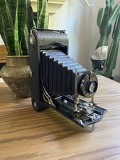 Antique 1913 Kodak No. 3A Folding Camera Model Ball Bearing Shutter
