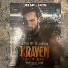 Kraven the Hunter (Blu-ray, Digital, 2024) NEW / NO SLIPCOVER 