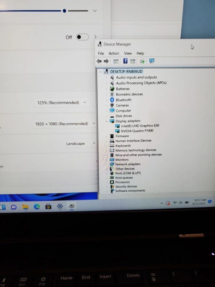 Lenovo ThinkPad P52 i7-8850H 2.5GHz 16GB RAM 256GB SSD P1000 Win11 #69 - Image 4 of 4