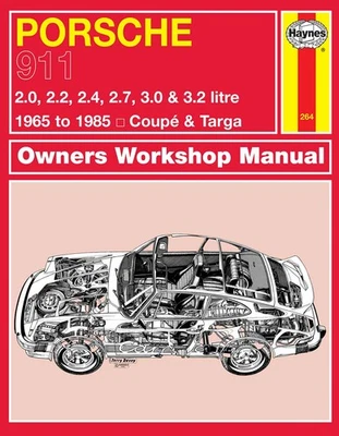 Porsche 911 (1965-1985) Manuale di riparazione Haynes
