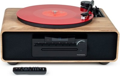 Audio & Hi-Fi - Thomson: Micro System With Turntable - Hi-Fi Bt + Cd + Gd + Usb