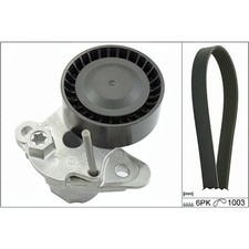 ORIGINAL® Schaeffler INA Keilrippenriemensatz für VW UP! POLO VI POLO V PASSAT