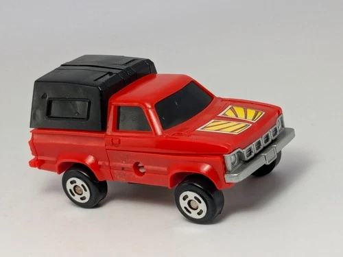 Vintage 1984 Remco ZYBOTS #02 GoBot Transformers Red Robot Explorer Camper Truck