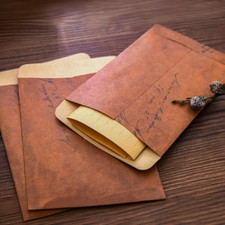 Vintage Craft  Archive Storage Envelopes  x 3  Scrapbooking Junk Journals Media