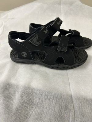 Timberland Boys YOUTH Adventure Seeker 2 Strap Sandals In Black