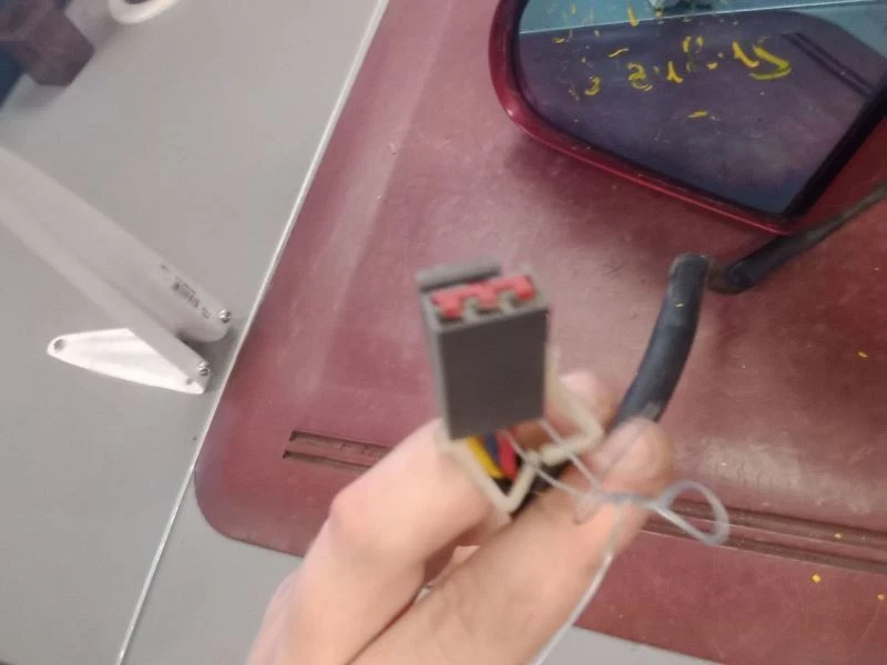 Espejo retrovisor lateral izquierdo conductor sedán eléctrico compatible con 92-95 SABLE 26139 Foto 3 de 3