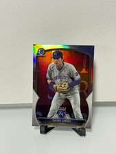 2023 Bowman Chrome Draft Gavin Cross #BDC-55 Refractor Royals