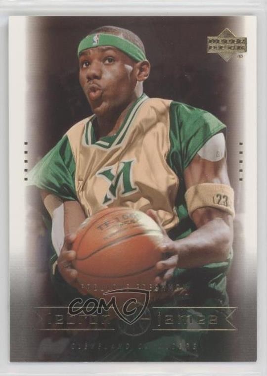 2003-04 Upper Deck LeBron James Box Set LeBron James #1 Rookie RC 1jv4