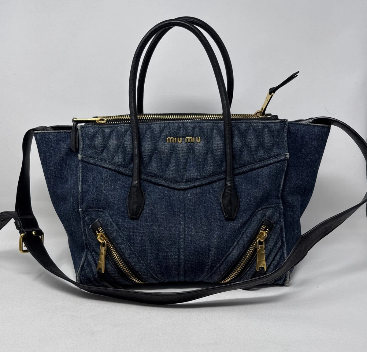 Miu Miu Bags & Women's Denim Exterior for sale | eBay