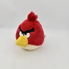 Angry Birds 5  Red Bird Plush Stuffed Animal Toy Commonwealth No Sound 2010