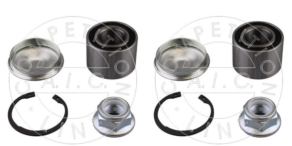 AIC 2X Radnabe Radlagersatz Hinten FüR Renault Clio II Megane I BB CB BA0 1-image