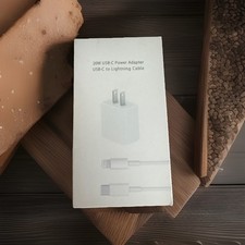 Iphone Charger Box and Charging Cable