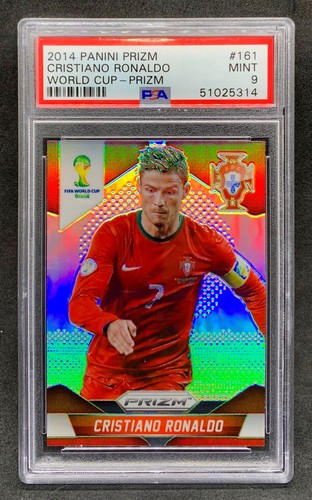 Cristiano Ronaldo [Prizm] #161 Soccer Cards 2014 Panini Prizm World Cup card price