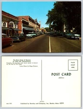 Main Street Hyannis Cape Cod Massachusetts MA Postcard