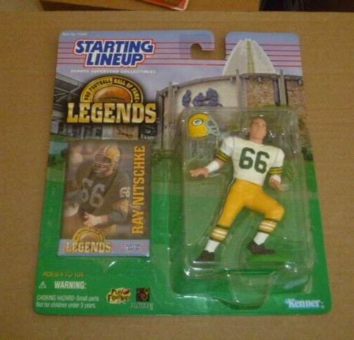 1998 Kenner Starting Lineup NFL SLU Figur Ray Nitschke Green Bay Packers