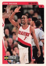 Kenny Anderson Collector's Choice Upper Deck 1997 Basketball Card #117