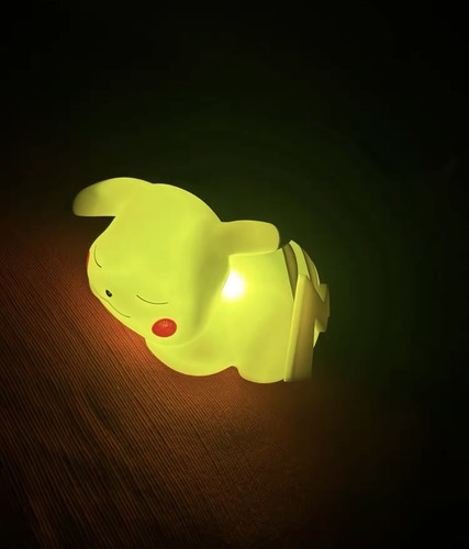 RANDOM - Pikachu Night Lamp Pokemon Projection LED Cute Night Light Table Lamp - Picture 8 of 13