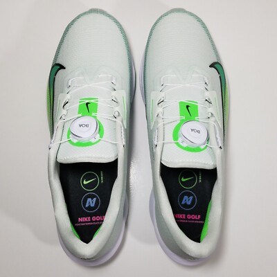 Nike Infinity Tour BOA 2 Golf White/Green - Men display picture 1