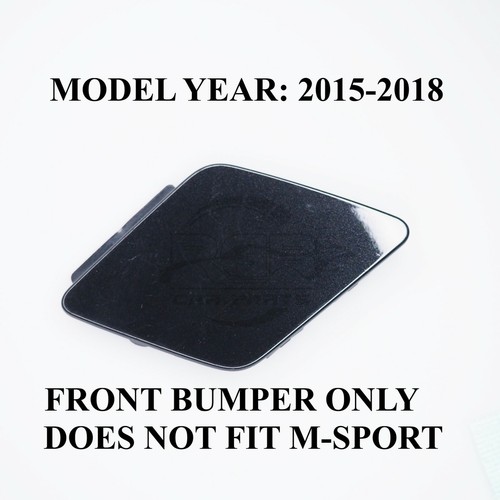 BMW 6 Serie F06 F12 F13 LCI Se Vorne Stoßstange tow hook cap Cover Schwarz 475