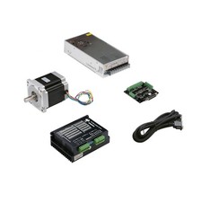 US SHIP! 1Axis Nema34 Stepper Motor 34HS9456 965oz.in 5.6A 99mm Driver CNC KIT