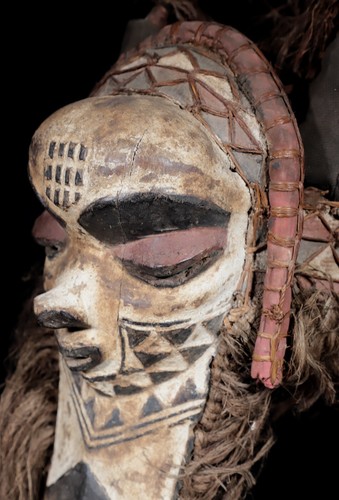 Art Africain Arts Premiers Afrique - Masque de Danse Ethnie Pende - RDC - 70 Cms - Photo 12 sur 12