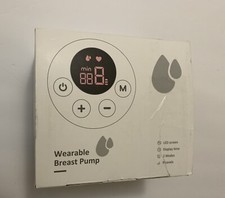 NEW NIB CPPSLEE S12 WEARABLE ELECTRIC BREAST PUMP LED 2 MODS 9 LEVELS