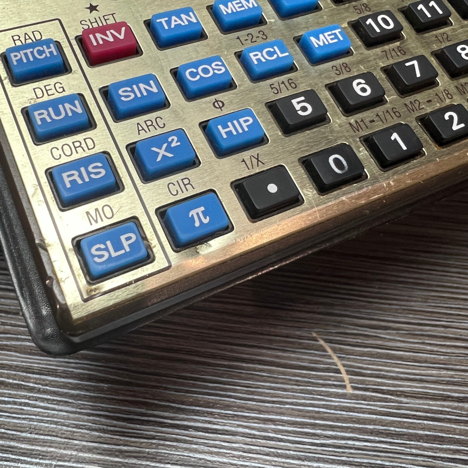 Vintage Jobber 5 The Professional Construction Calculator With Case