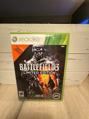 Pack Xbox 360 + Battlefield 3 Limited - Console Complète - Occasion