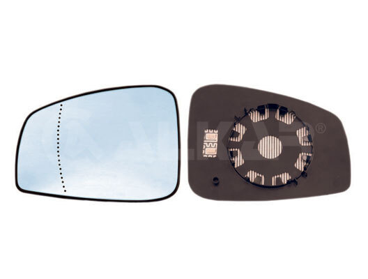 Left ALKAR 6481231 Mirror Glass, outside mirror for RENAULT
