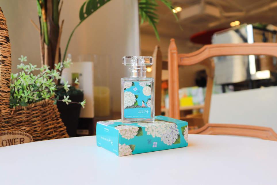 Jeju Hydrangea Perfume – Korean Floral Fragrance, Must-Have K