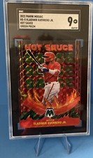 2022 Panini Mosaic - Hot Sauce Vladimir Guerrero Jr. #HS-5 Green Mosaic Prizm