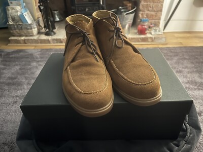 Loake Amalfi Chukka Boot Chestnut Suede 44 UK
