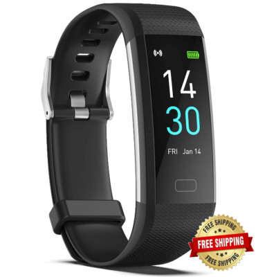 Fitness Tracker Pulsera Mide Calorias Reloj Mide Presion Arterial