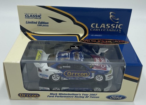 1:43 MARK WINTERBOTTOM #5 FORD BF FALCON 2007 FPR ORRCON RACING 2005-9 ...