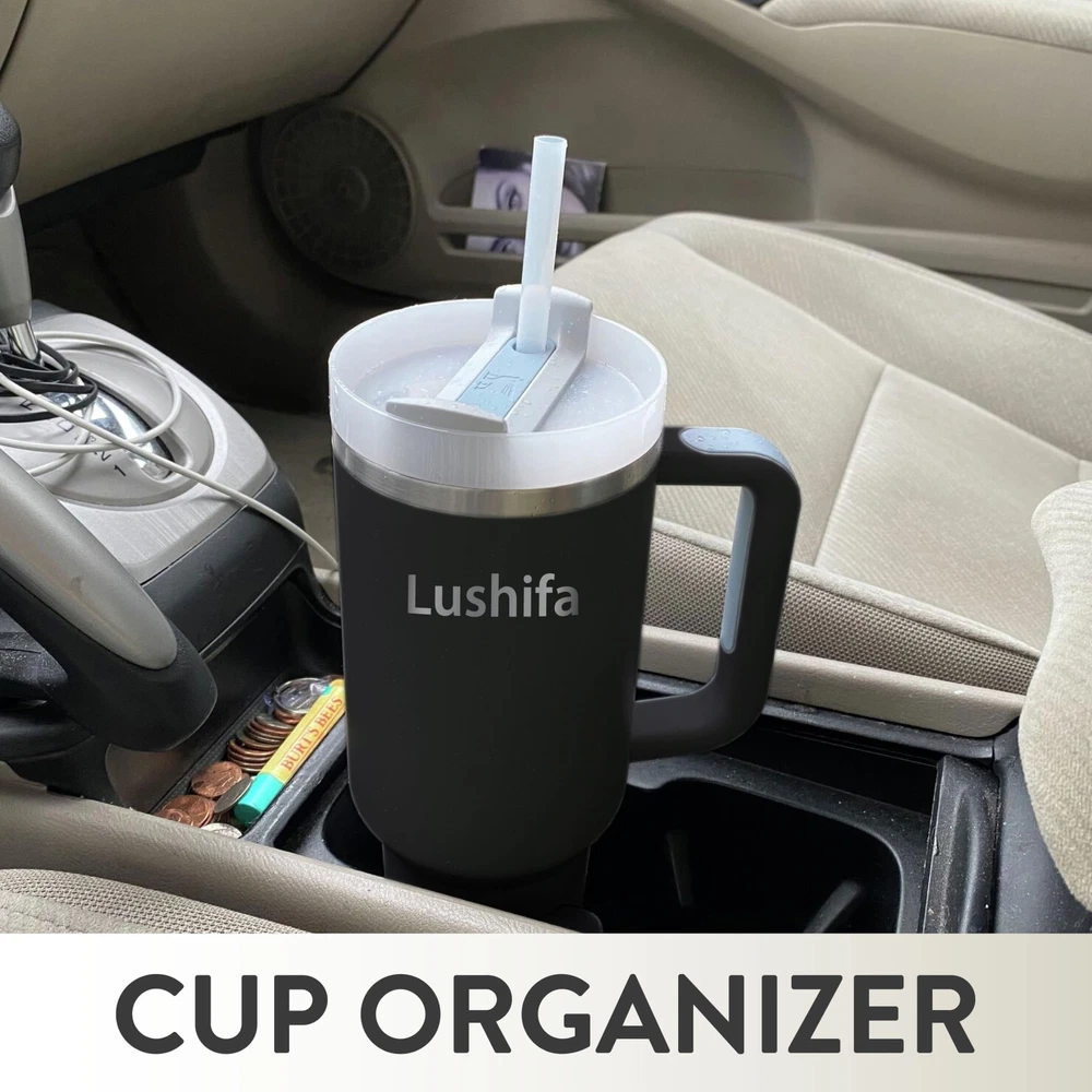 Tumbler 40 Oz Elevating Your Sip Experiance - Deluxe Set With Handle, Leakpro...