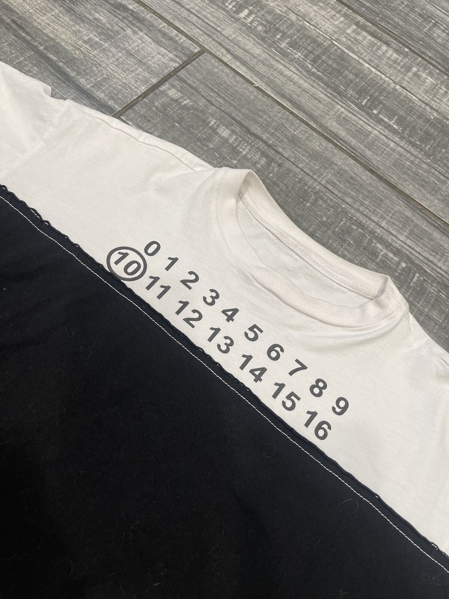MAISON MARGIELA 10 CUT & SEW LOGO TEE Size 46 | eBay MAISON MARGIELA 10 CUT & SEW LOGO TEE Size 46 | eBay