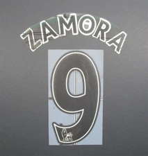 2007 - 2013 LEXTRA ZAMORA 9 NAMESET 258MM LEXTRA BLACK OFFICIAL SPORTING ID