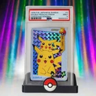 Double Pikachu Prism 1998 Bandai Carddass Vending #3 Japanese Pokemon PSA 9 MINT