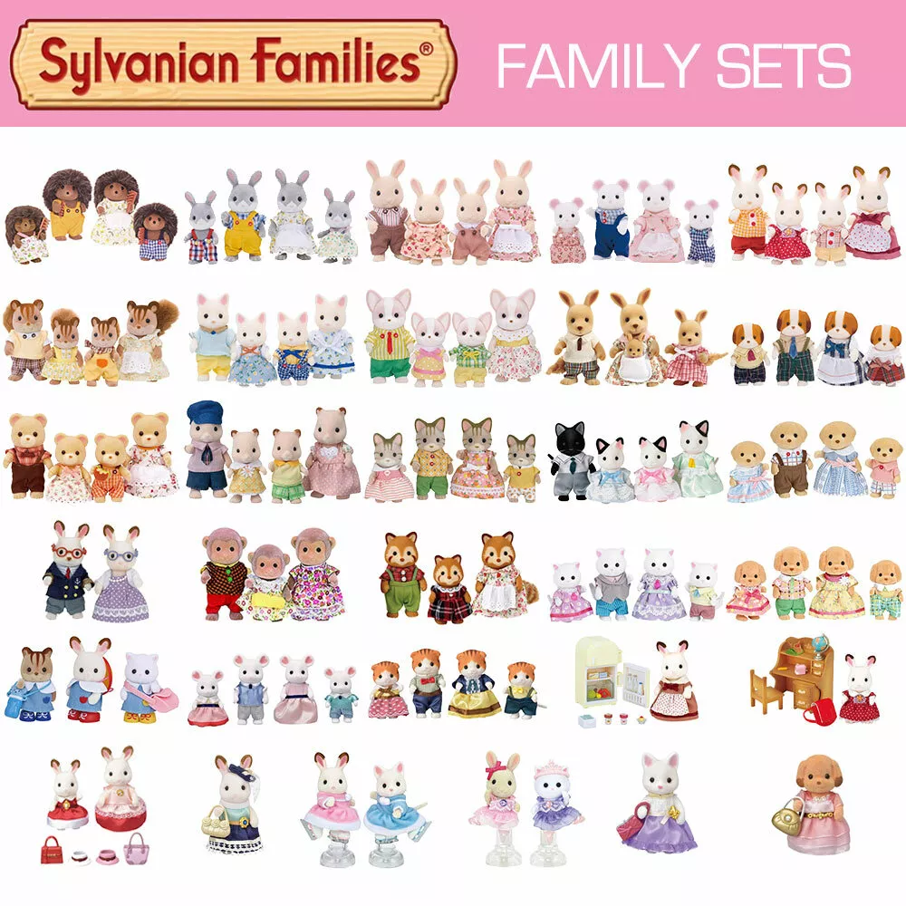 SYLVANIAN Families Family & Friends Figures Sets - Choose your