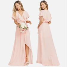 Show Me Your MuMu Audrey Maxi Dress Size XL Womens Frosty Pink *MISSING SASH*