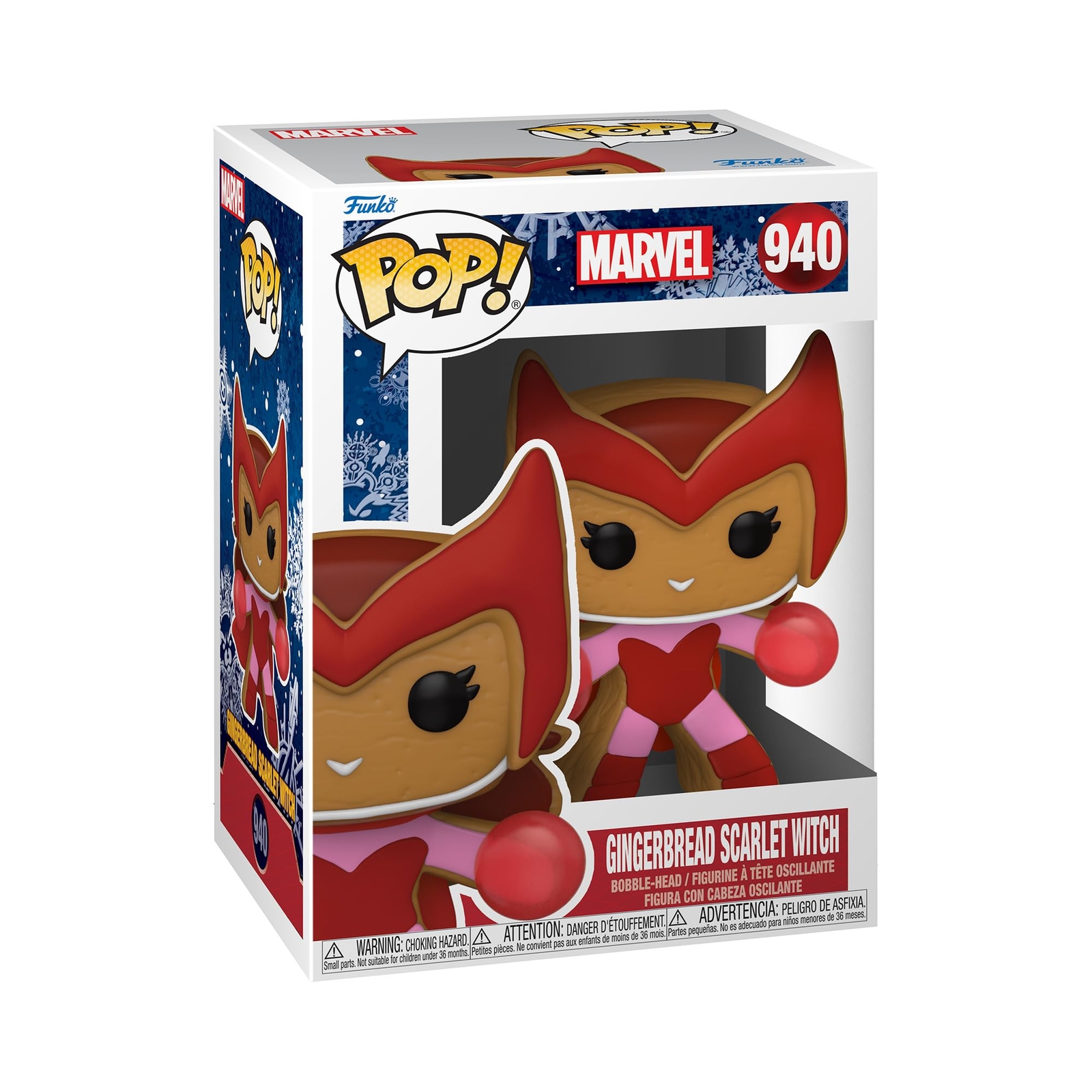 Funko Pop! Marvel: Gingerbread Scarlet Witch (Importación Usa)