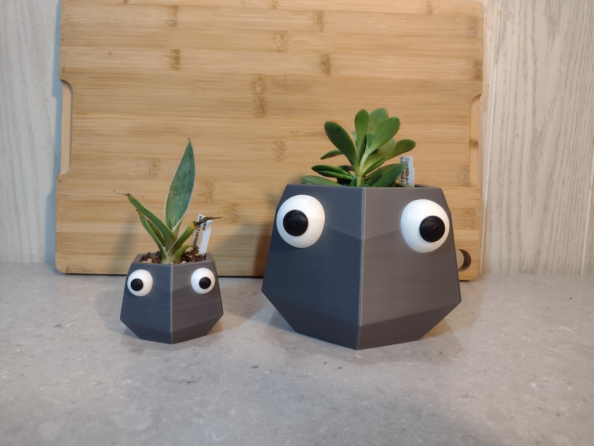 Gray Rock Pikmin Planter Pot | eBay