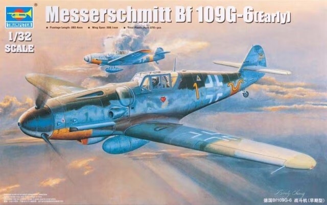 Trumpeter 02296 1:32nd scale Messerschmitt Bf 109G-6 [Early]