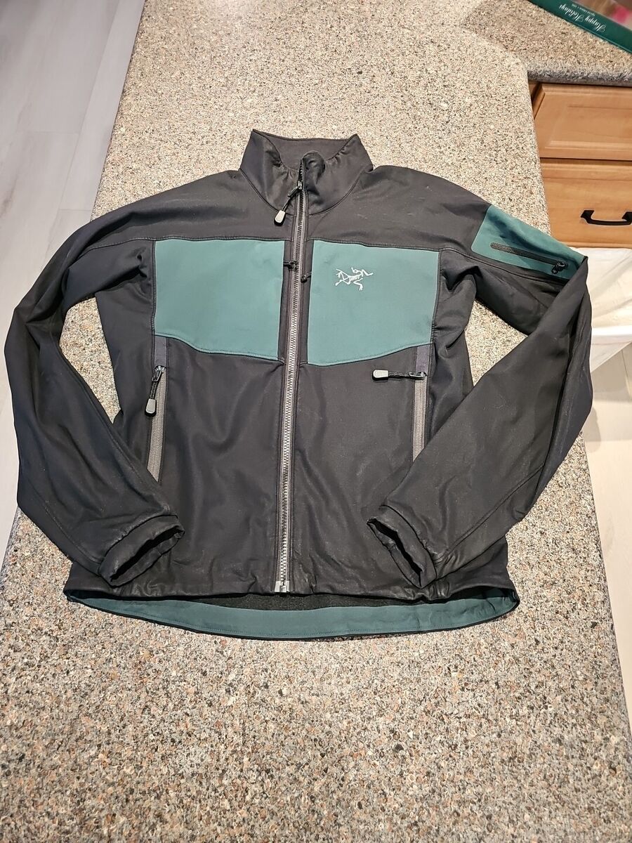 Arc'Teryx S Gamma MX Vtg Polartec Softshell Jacket Coat Full Arc'Teryx S Gamma MX Vtg Polartec Softshell Jacket Coat Full