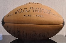 New Zealand All Blacks captain signed rugby ball limited edition of 500