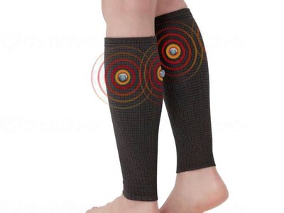 Magnelilux blood circulation improvement supporter for calves 2 pieces Gray