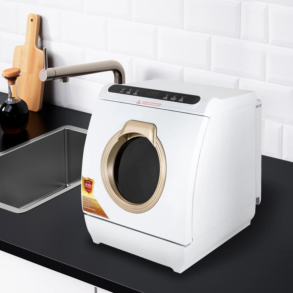 Air-Dry Dishwasher Portable with 7L Built-in Water Tank 360 Dual Spray For RV - Image 3 of 4