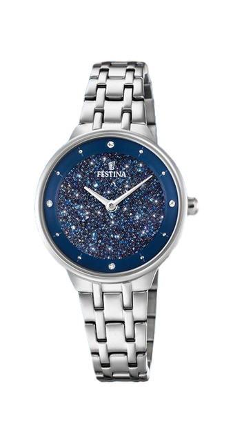 Festina reloj mujer F20382/2 con azul cristales Swarovski | Compra online  en eBay