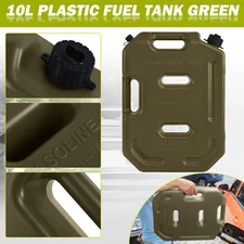 10L Fuel Tank Gasoline Diesel Can Pack Container Fit For Jeep Polaris RZR UTV
