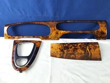 🏅 2004 - 2009 Jaguar X350 XJ8 XJR Dashboard Panel Center Console Trim Set Wood